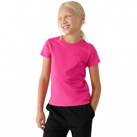 4F tüdrukute t-särk F1658 4FJWMM00TTSHF1658 55S 152cm, fuksia