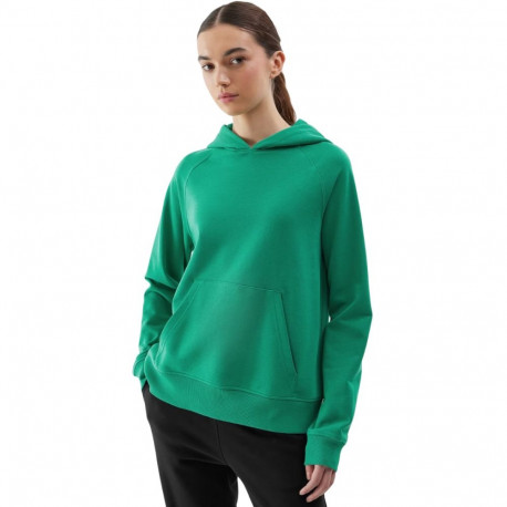 Bluza damska 4F F0955 zielona 4FWSS24TSWSF0955 41S M