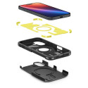Spigen Tough Armor Mag Magsafe case for iPhone 16 Plus 6,7" black