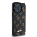 Guess case for iPhone 16 Pro Max 6,9" GUHMP16XPGPYSK black hardcase Peony Script MagSafe