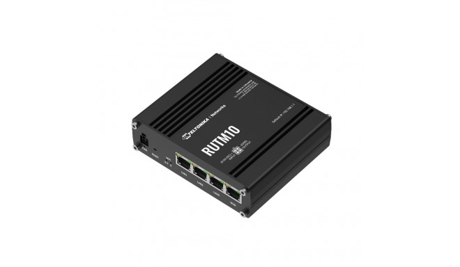 Industrial Wifi Router: 4 x 10/100/1000, 1 x USB, WI-FI 5, M2M, RMS, VPN, 9-50VDC, -40 - 75 °C