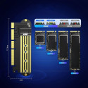 AK342 ADAPTER PCI-E x16 - M.2 NVMe