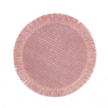 Table mat SUZAN D38cm jute, purple