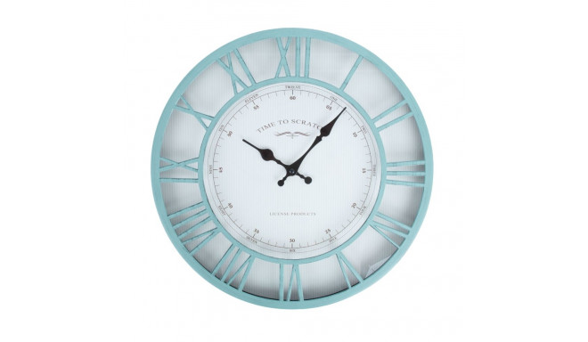 Wall clock BARRY D40cm, mint green