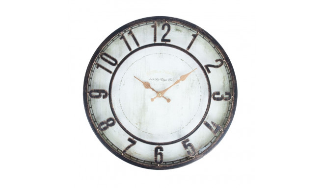 Wall clock BARRY D40cm, black frame