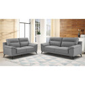 Sofa ENZO 2-seater, grey