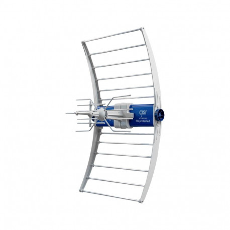 DVB-T/T2 ASR Classic 5G kaitstud 2023 TV antenn koos ZZA-7 Telmor toiteplokiga