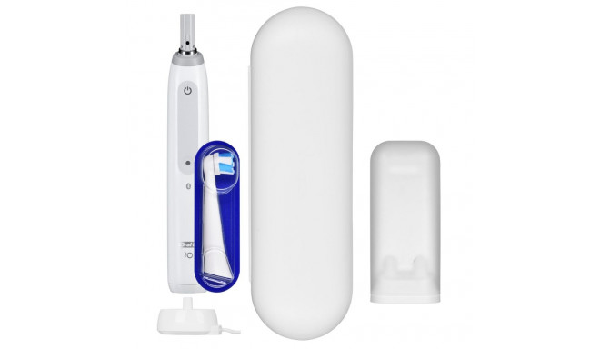 Oral-B Electric Toothbrush iO4 For adults Rechargeable Quite White Number of brush heads included 1 