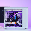 Jonsbo D41 Screen ATX Case, Tempered Glass - black