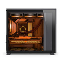 Jonsbo D41 Screen ATX Case, Tempered Glass - black