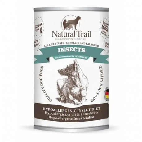 NATURAL TRAIL putukatega märg koeratoit 350g