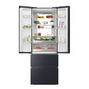 Haier FD 70 Serie 7 HFW7720ENMB side-by-side refrigerator Freestanding 477 L E Black