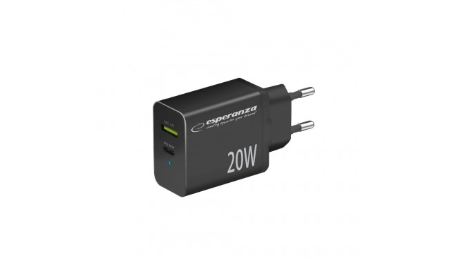 Esperanza EZC105K seinalaadija 20W must