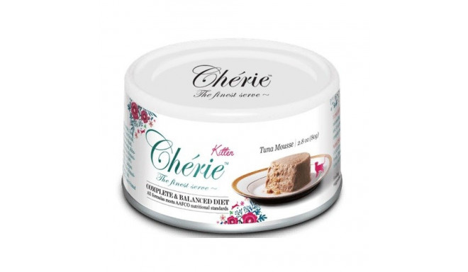 CHERIE Kassipoeg Tuunikala mousse - märg kassitoit - 80g