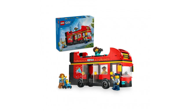 LEGO CITY 60407 Punane kahekorruseline ekskursioonibuss