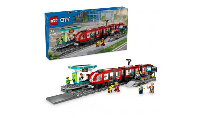 LEGO CITY 60423 Kesklinna tramm ja jaam