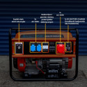 Extralink Power generator EGP-5500 petrol, 5,5kW 3F