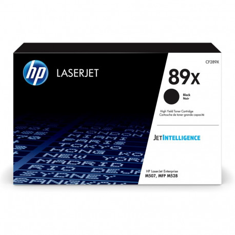 HP 89X suure tootlikkusega must originaal LaserJet toonerikassett