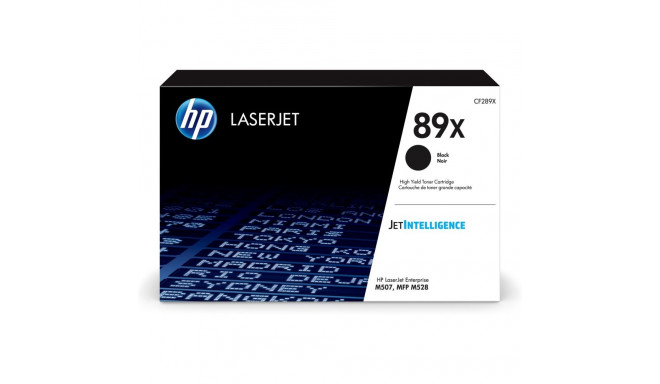 HP 89X suure tootlikkusega must originaal LaserJet toonerikassett