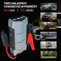 Extralink Jump Max7 Jump Starter 10000mAh | Starter power bank for starting the car | 3x LED, Flashl