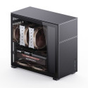 Jonsbo D41 MESH ATX Case, Tempered Glass - black