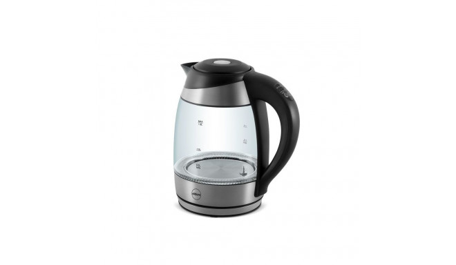 C520 ELDOM, LUX klaasist veekeetja, maht 1.7 l, vee temperatuuri juhtpaneel, 2200 W