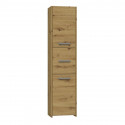 Topeshop S43 ARTISAN bathroom storage cabinet Oak