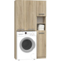 Topeshop ZESTAW MARPOL DD SONOMA bathroom storage cabinet Oak