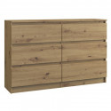 Topeshop M6 120 ARTISAN chest of drawers Topeshop M6 120 ARTISAN chest of drawers