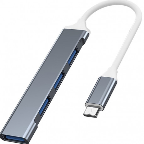 VAKOSS HUB USB-C TC-4125X 1xUSB 3.0 3xUSB 2.0