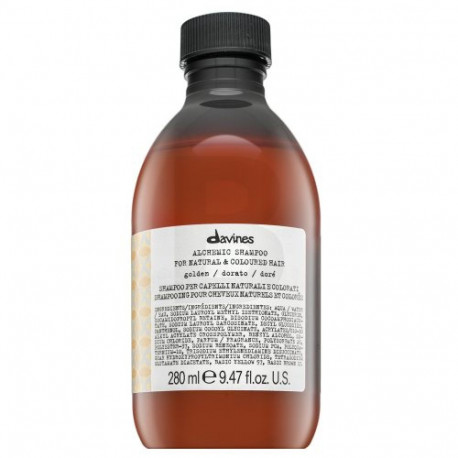 Davines Alchemic Shampoo toonitud šampoon blondidele juustele Kuldne 280 ml