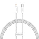 Baseus Dynamic USB-C kaabel Lightningile, 23W, 1m (valge)