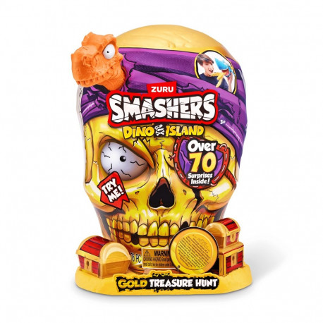 SMASHERS playset Dino Island Gold Treasure hunt