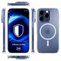 Mobiili tagakaas 3MK iPhone 16 Pro MagCase, läbipaistev