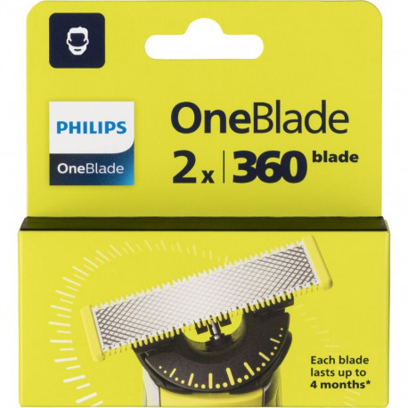 Philips OneBlade QP420/50 360 vahetusterad, 2 tk