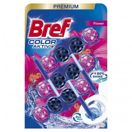 WC CLEAN BREF COL AKTIV FRESH FLOW 3X50G