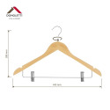 WOODEN HANGER LSN015-A NATURAL 2 PCS