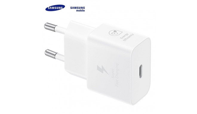 LAADIJA USB-C 25W JUHTMEGA VALGE