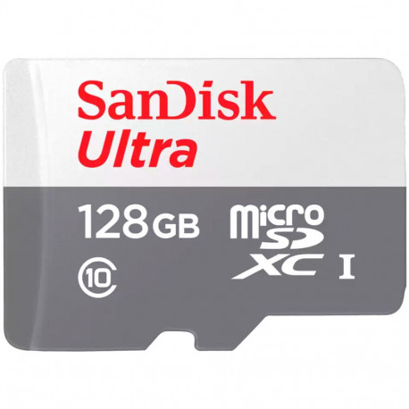 SANDISK Ultra microSDXC 128GB 100MB/s Class 10 UHS-I (4x6 pack size)
