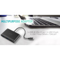 USB Adaptor i-Tec C31DTPDHDMI          Black
