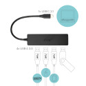 USB Hub C i-Tec C31HUB404