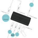 USB-jaotur i-Tec U3HUB445