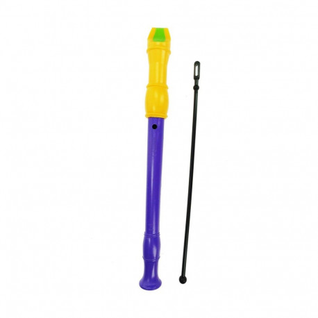 Recorder Reig Purple Yellow With case