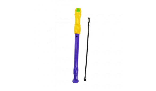 Recorder Reig Purple Yellow With case