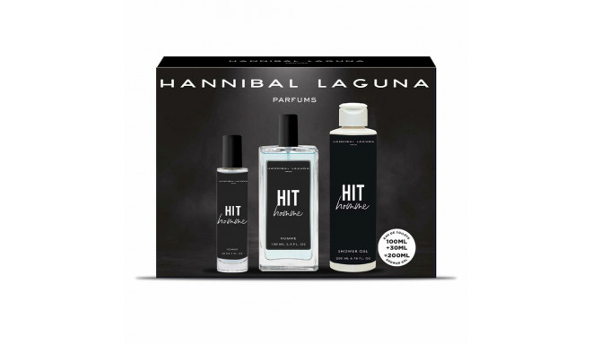 Men's Perfume Set Hannibal Laguna Hit Hit 3 Pieces