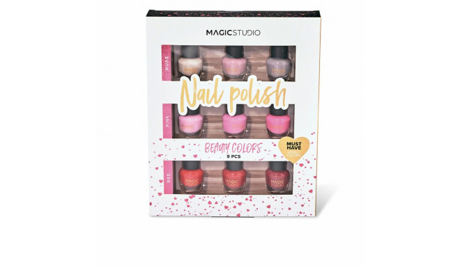 Make-Up Set Magic Studio Beauty Colors Nail Polish nail polish 9 Pieces