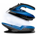 Cordless Steam Iron Rowenta DE5010 2400W Free Move Blue Rechargeable battery