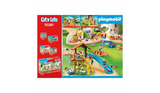 Playset City Life Adventure Playground Playmobil 70281 Игровая площадка (83 pcs)