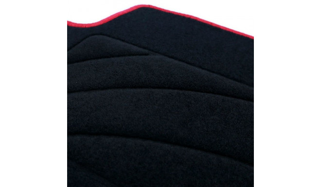 Car Floor Mat Set OCC Motorsport OCCCT0019RD Red 5 Pieces