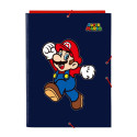 Folder Super Mario World Navy Blue A4